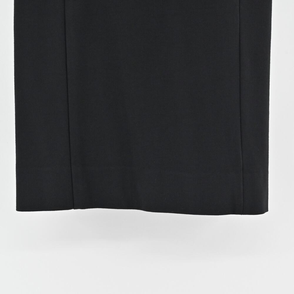DIANE VON FURSTENBERG Skirt Size 4 Classic Black Zip Pocket Knee‎ Length Pencil - Picture 3 of 11